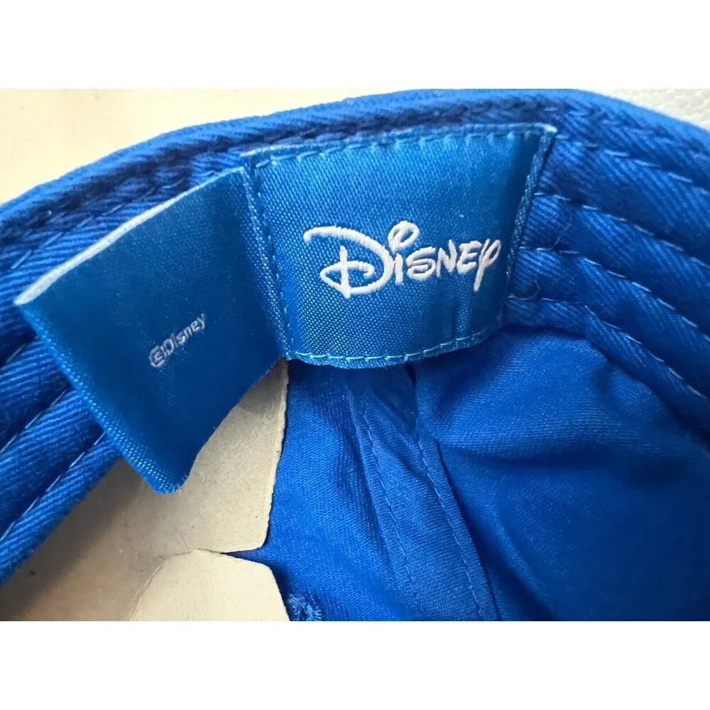 Disney Mickey Mouse Adjustable Ball Cap Hat w 3D Ears 2011 NWOT Blue & Red